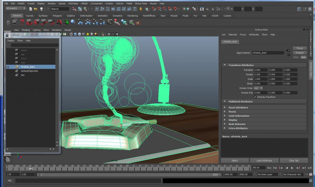 煙草の煙をexpresson Editorで行う Toramaster